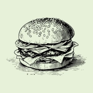 LE PROVENÇAL végétarien (SERVI AVEC FRITES MAISON)